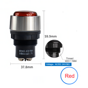 Red AC DC 24V