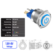 Blue 1.8V-8V  Maintained  SPDT