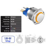 Orange 1.8V-8V  Maintained  SPDT