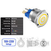 Yellow 110V-220V  Maintained  SPDT