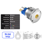 Orange 1.8V-8V  Maintained  SPDT