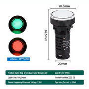 Red  Green  AC DC 36V