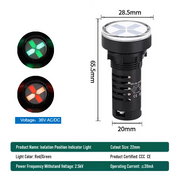 Red  Green  AC DC 36V   Disconnector