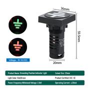 Red  Green S  AC DC 6V  Grounding