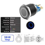 Blue 1.8V-8V  Maintained B  SPDT