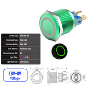 Green 1.8V-8V  Maintained G  SPDT