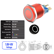 White 1.8V-8V  Maintained R  SPDT