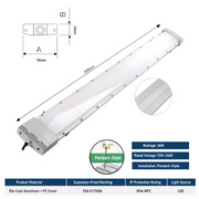 36W L1200 Pendant-Style