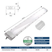 60W L1200 Wall-Mounted