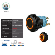 Orange SPDT Maintained