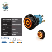 Orange SPDT Maintained