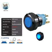 Blue SPDT Maintained