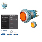 Orange DPDT Maintained