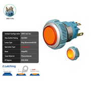 Orange SPDT Maintained