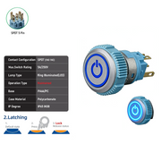 Blue SPDT Maintained