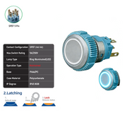 White SPDT Maintained