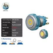 Yellow DPDT Momentary