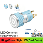 BW Maintained common cathode (-)