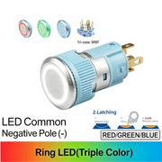RGB Maintained common cathode (-)