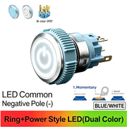 BW Momentary common cathode (-)