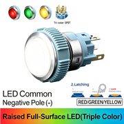 RGY Maintained common cathode (-)
