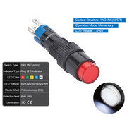 White Momentary 1.8V~6V