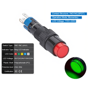 Green  Momentary 110V~220V