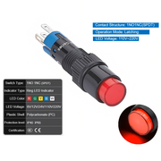 Red  Latching 110V~220V