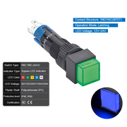 Blue  Latching 12V~24V