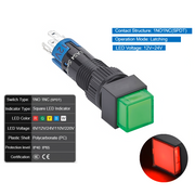 Red  Latching 12V~24V