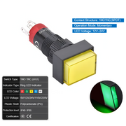 Green  Momentary 12V~24V