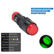 Green  Momentary 12V~24V