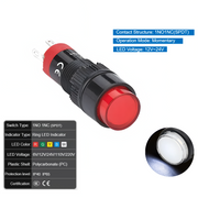 White Momentary 12V~24V