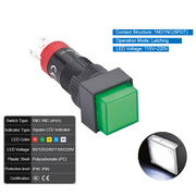 White Latching 110V~220V