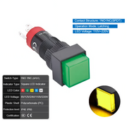 Yellow Latching  110V~220V