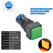 Orange  Latching DPDT 110V~220V