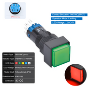 Red  Latching SPDT 12V~24V