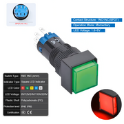 Red  Momentary SPDT 1.8V~6V