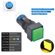 Yellow Latching SPDT 110V~220V