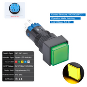 Yellow Latching SPDT 1.8V~6V