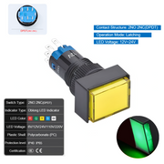 Green  Latching  DPDT 12V~24V