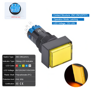 Orange  Latching DPDT 12V~24V