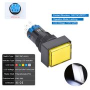 White Latching SPDT 110V~220V