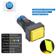Yellow Latching SPDT 110V~220V