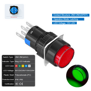 Green  Latching  DPDT 12V~24V