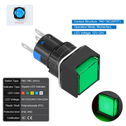 Green  Momentary SPDT 12V~24V