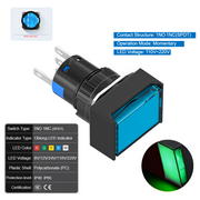 Green  Momentary SPDT 110V~220V