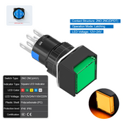 Orange  Latching DPDT 12V~24V