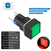 Red  Momentary SPDT 12V~24V