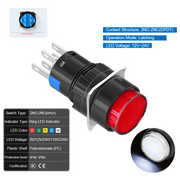 White Latching DPDT 12V~24V